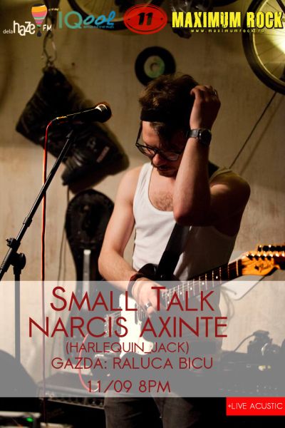 Small Talk cu Narcis Axinte (Harlequin_Jack), la Londophone, pe 11 septembrie 2014